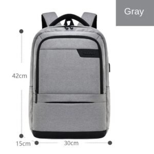 Sac à Dos Ordinateur Premium 15.6" – Étanche, Port USB & Grande Capacité